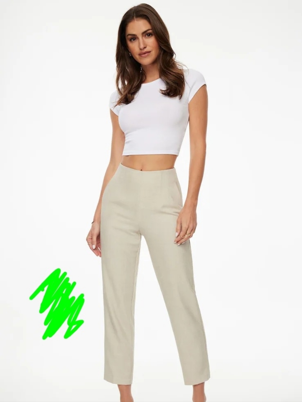 Dynamite NEW! Olive Grey Dress Pants